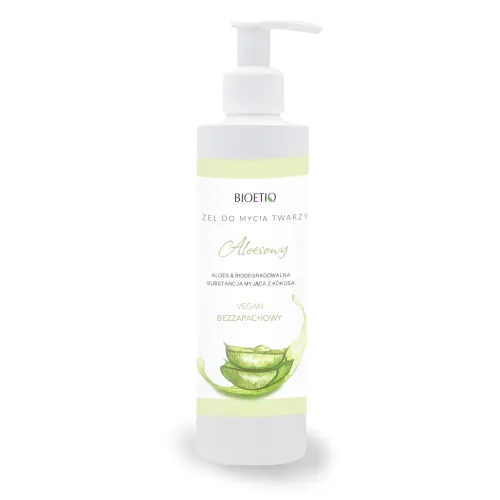 BIOETIQ Aloesowy żel do mycia twarzy